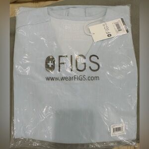 Brand New Figs Casma size M color chambray
